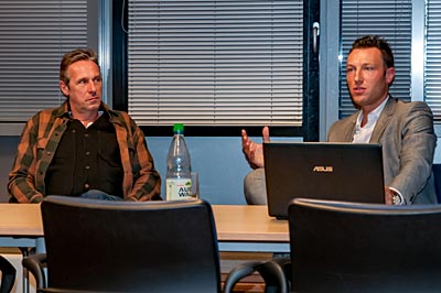 Sportjournalisten Bremen - Neugebauer und Sven Jablonski